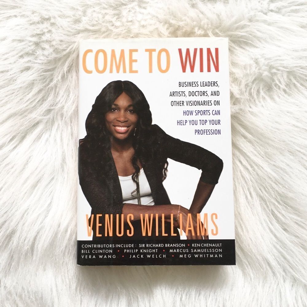 🆕Come to Win Venus Williams Book